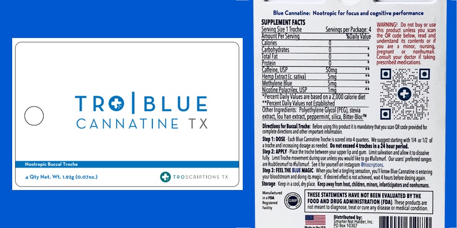 Troscriptions Blue Cannatine